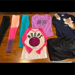 Justice size 8 bundle